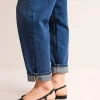 Cut Out Sling Back Flats-Black suede-Boden Store