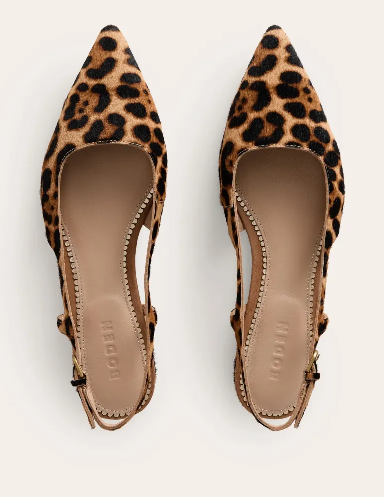 Cut Out Sling Back Flats--Boden Best Sale
