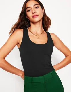 Double Layer Scoop Neck Vest--Boden Cheap