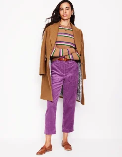 Edie Fair Isle Sweater-Camel Diamond-Boden Outlet