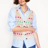 Edie Fair Isle Waistcoat-Ecru Marl, Fruit-Boden Fashion