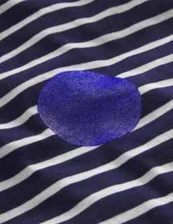 Ella Breton-Sapphire Blue Foil spot-Boden Store