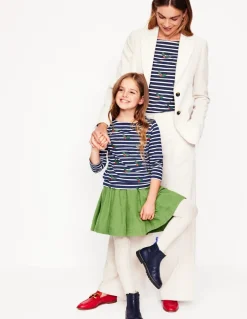 Ella Breton-Starboard Blue/ Ivory Festive-Boden Sale