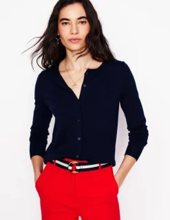 Emilia Cotton Crew Cardigan--Boden Discount