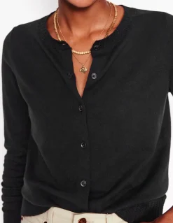 Emilia Cotton Crew Cardigan--Boden Shop