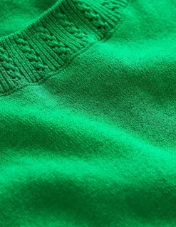 Emilia Cotton Crew Neck Vest--Boden New