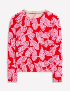 Emilia Cotton Crew Sweater--Boden Fashion