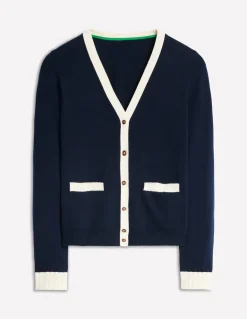 Emilia Cotton V Neck Cardigan--Boden Best Sale