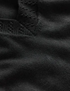 Emilia Cotton V Neck Sweater--Boden New