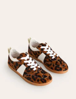 Erin Retro Tennis Sneakers-Dark Classic Leopard-Boden Cheap