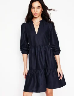 Esme Linen Short Dress--Boden Clearance