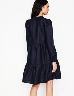 Esme Linen Short Dress--Boden Clearance