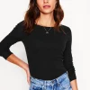 Essential Boat-Neck Jersey Top--Boden New