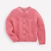 Essential Crew Neck Cardigan-Formica Pink-Boden Discount