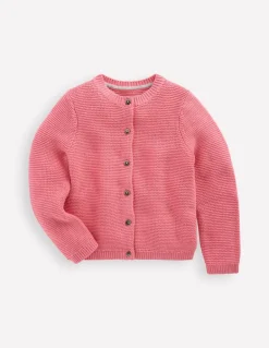 Essential Crew Neck Cardigan-Formica Pink-Boden Discount