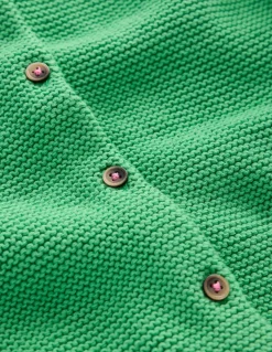 Essential Crew Neck Cardigan-Sapling Green-Boden Store