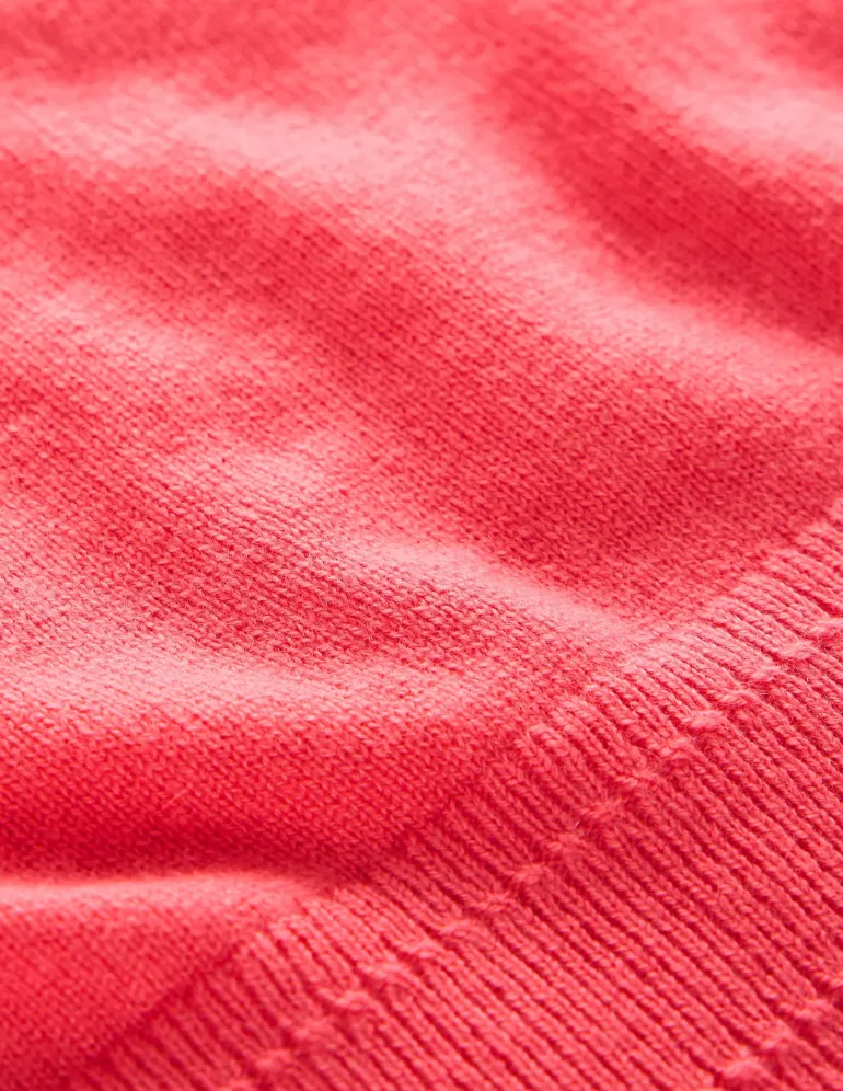 Eva Cashmere Boat Neck Sweater-Azalea Pink-Boden Shop