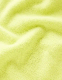 Eva Cashmere Crew Neck Jumper-Soda Yellow-Boden Cheap