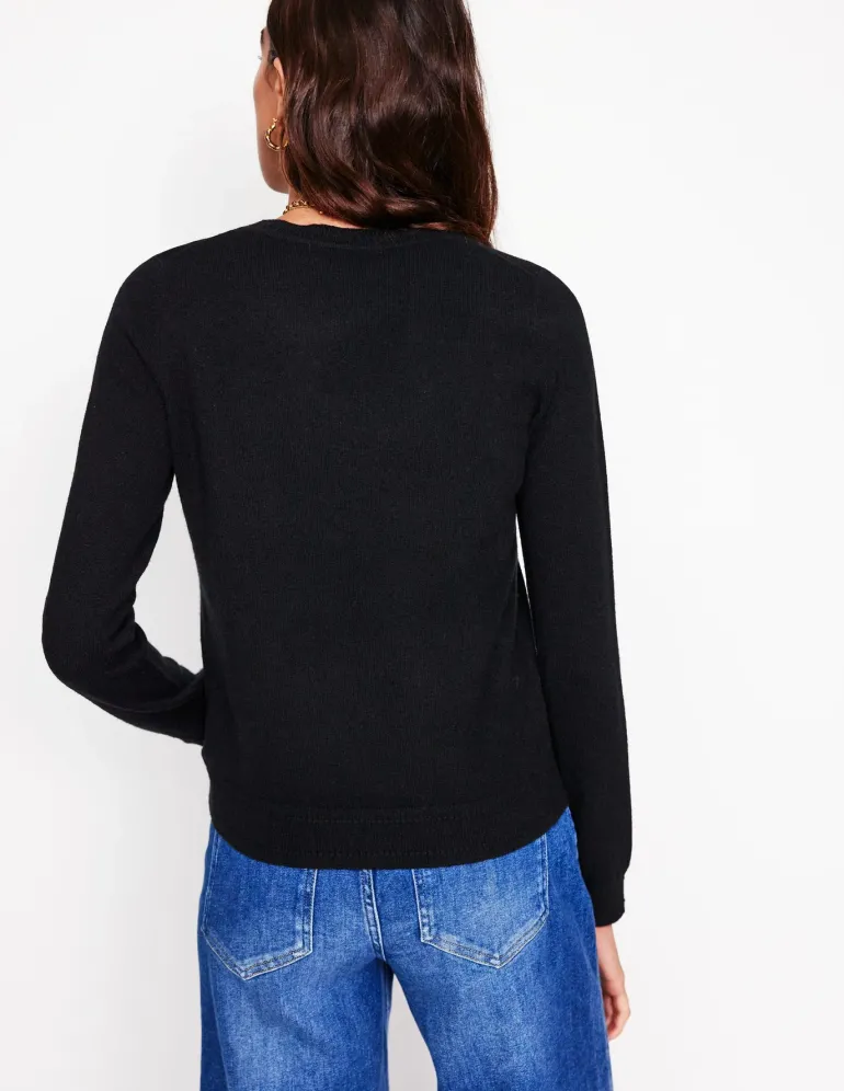 Eva Cashmere Crew Neck Sweater--Boden Cheap