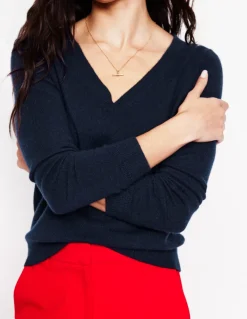 Eva Cashmere V-Neck Sweater--Boden Best Sale