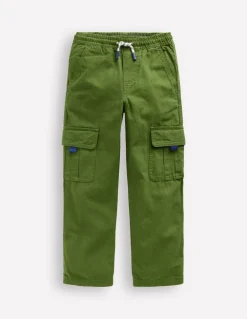 Everyday Cargo Trousers-Brocolli Green-Boden Clearance