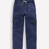 Everyday Cargo Trousers-Starboard Blue-Boden Store