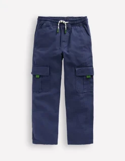 Everyday Cargo Trousers-Starboard Blue-Boden Store