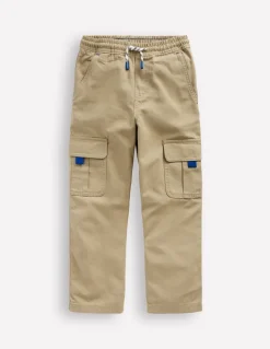 Everyday Cargo Trousers-Stone Grey-Boden Store