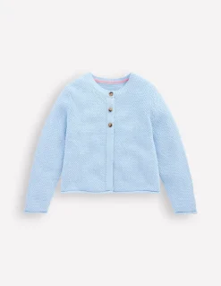 Everyday Cotton Cardigan-Glacier Blue-Boden Cheap
