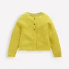 Everyday Cotton Cardigan-Lemon Yellow-Boden Sale