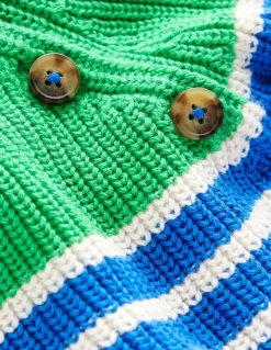 Everyday Cotton Jumper-Kingfisher Blue/Rich Emerald-Boden New