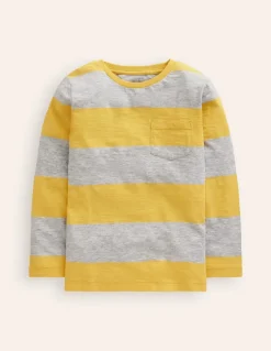 Everyday Long Sleeve T-Shirt-Honeycomb Yellow-Boden Discount