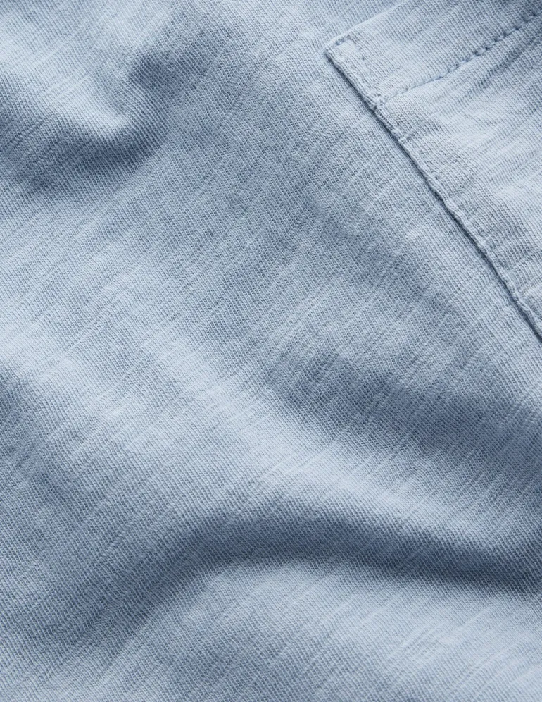 Everyday Long Sleeve T-Shirt-Pebble Blue-Boden Cheap