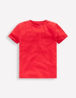 Everyday Short Sleeve T-Shirt-Poppy Red-Boden Best