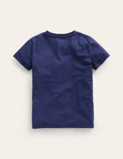 Everyday Short Sleeve T-Shirt-College Navy-Boden Fashion