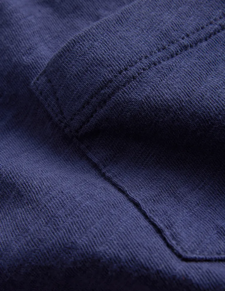 Everyday Short Sleeve T-Shirt-College Navy-Boden Fashion