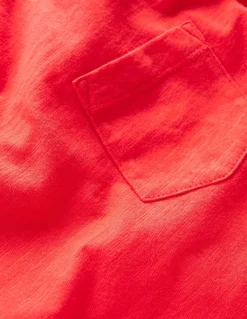 Everyday Short Sleeve T-Shirt-Poppy Red-Boden Best