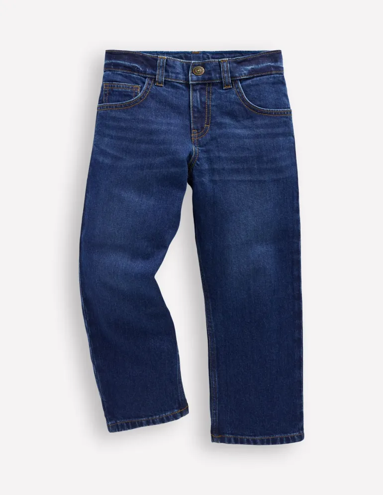 Everyday Straight Jeans-Dark Wash-Boden Cheap