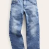 Everyday Straight Jeans-Mid Wash Denim-Boden Clearance