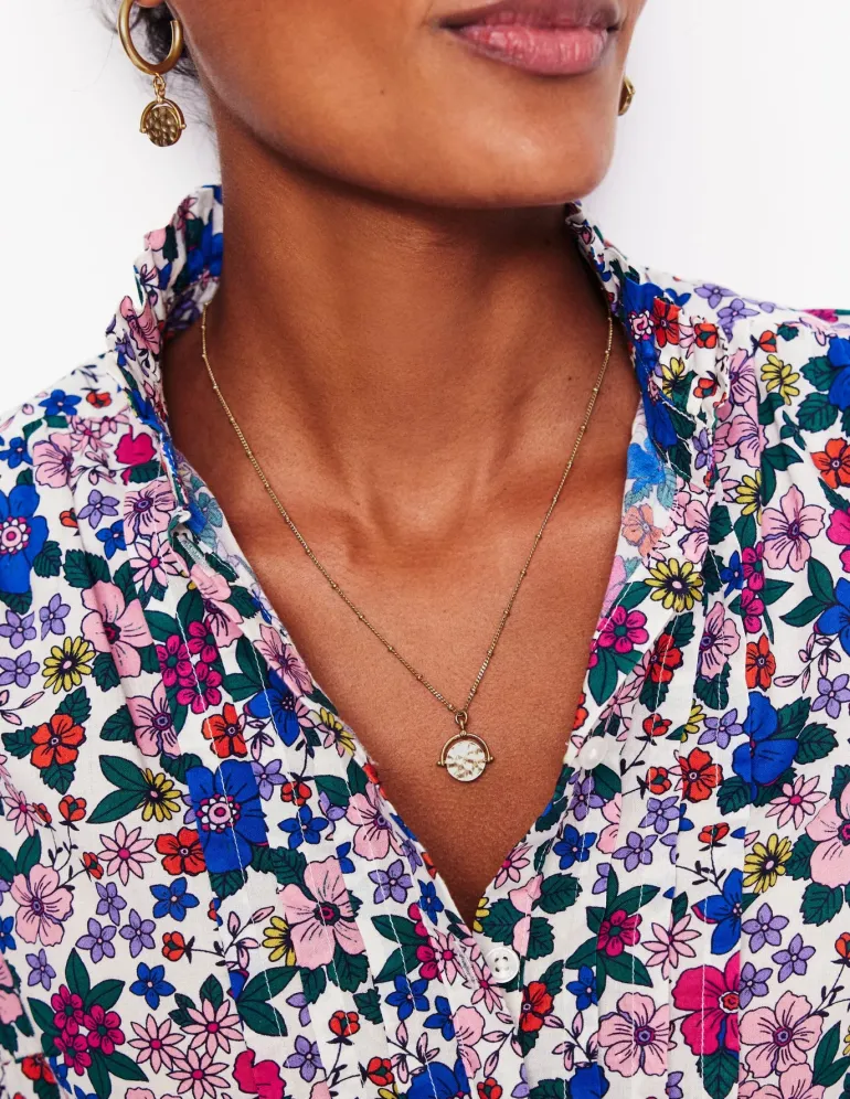 Fine Spinner Pendant Necklace--Boden Online