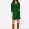 Flora Cord Shirt Dress--Boden Sale