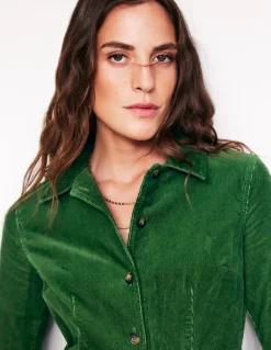 Flora Cord Shirt Dress--Boden Sale