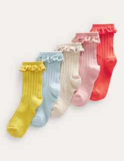 Frilly Socks 5 Pack--Boden Fashion