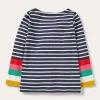 Fun Breton-Ivory/Starboard Navy Rainbow-Boden Shop