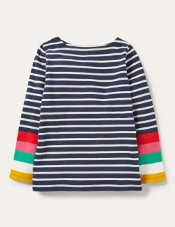 Fun Breton-Ivory/Starboard Navy Rainbow-Boden Shop