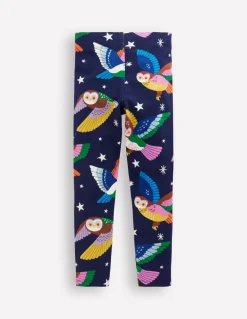 Fun Leggings-College Navy Owls-Boden Best Sale