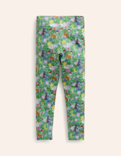 Fun Leggings-Green Stripe-Boden Cheap