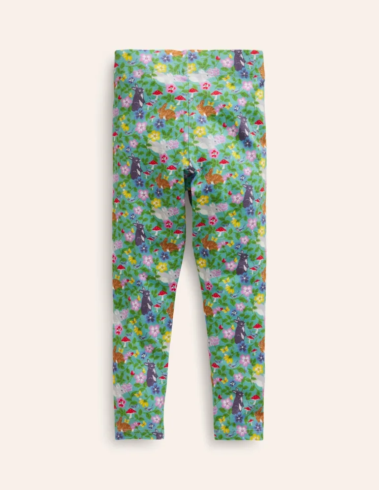 Fun Leggings-Green Stripe-Boden Cheap