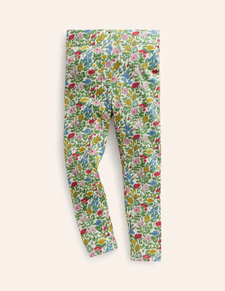 Fun Leggings-Multi Meadow Floral-Boden Flash Sale