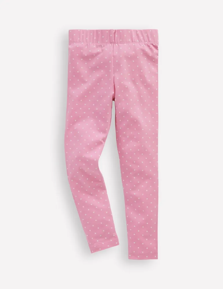 Fun Leggings-Pink Pin Spot-Boden Hot